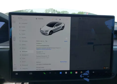 2022 Tesla Model S Dual Motor All-Wheel Drive from USA, damaged, VIN 5YJSA1E58NF467644